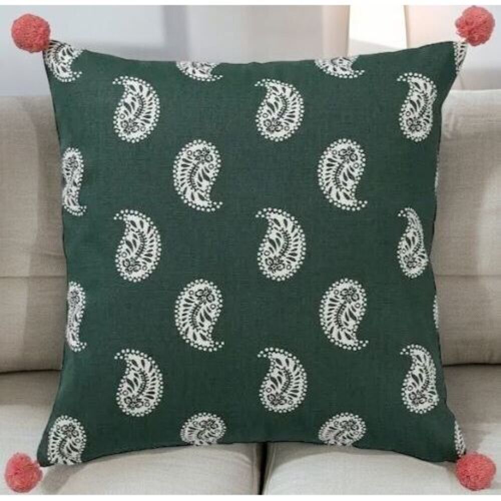 IKEA AROMATISK Cushion Cover Leaf Green 20x20 "